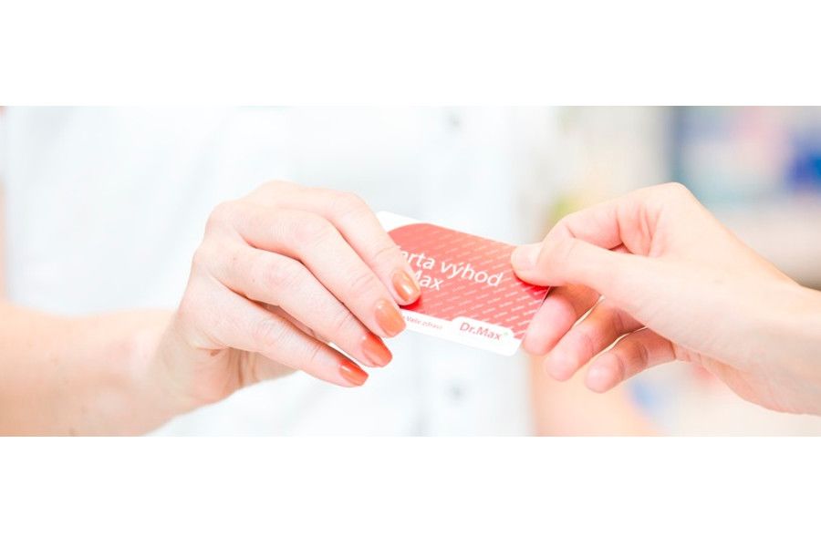 Sto procent výhod klientského programu pro všechny držitele věrnostních karet Dr.Max