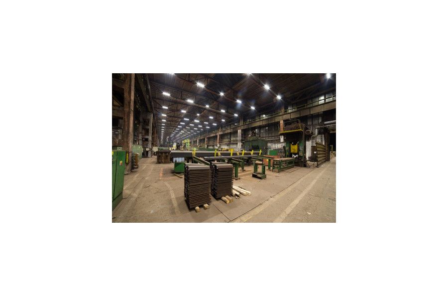 Nové inteligentní osvětlení v huti ArcelorMittal Ostrava