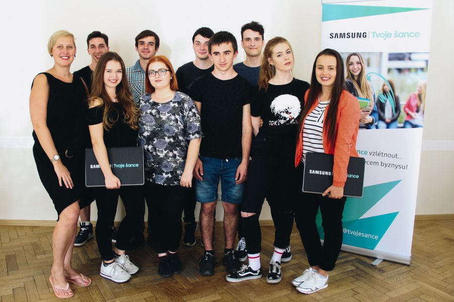 Samsung podpoří znevýhodněné, ale nadané. Spustil projekt Tvoje šance