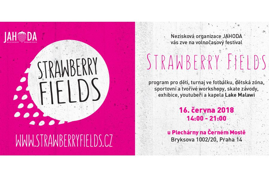 Vyražte s dětmi na volnočasový festival Strawberry Fields