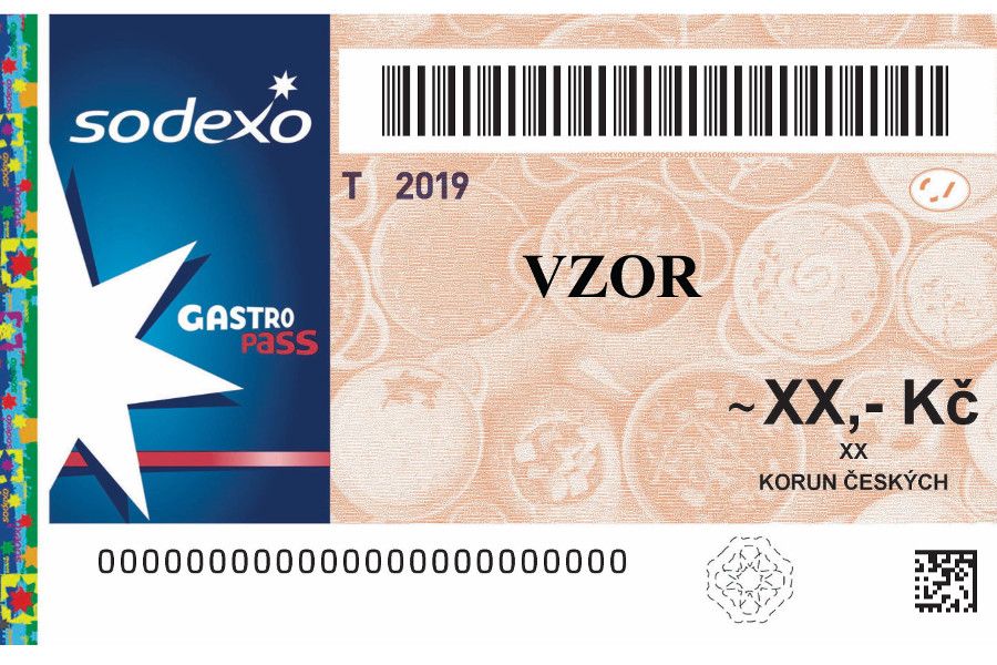 Stravenky Sodexo pro příští rok jsou meruňkové