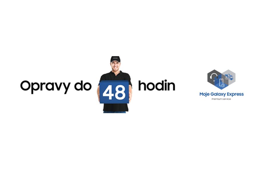 Nová služba Moje Galaxy Express: Oprava telefonu do 48 hodin