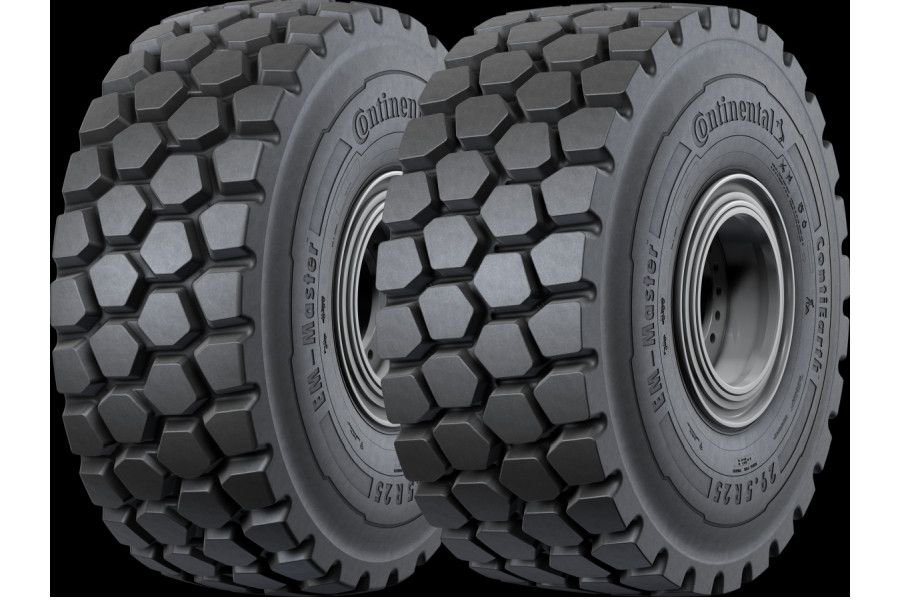 Kolové nakladače Liebherr jsou nyní na pneumatikách Continental EM-Master