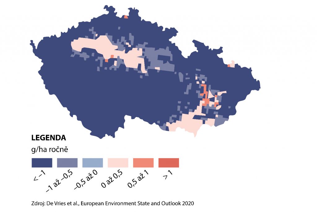 Obsah jedovatého kadmia v české půdě roste. Hrozí vážné dopady na zdraví