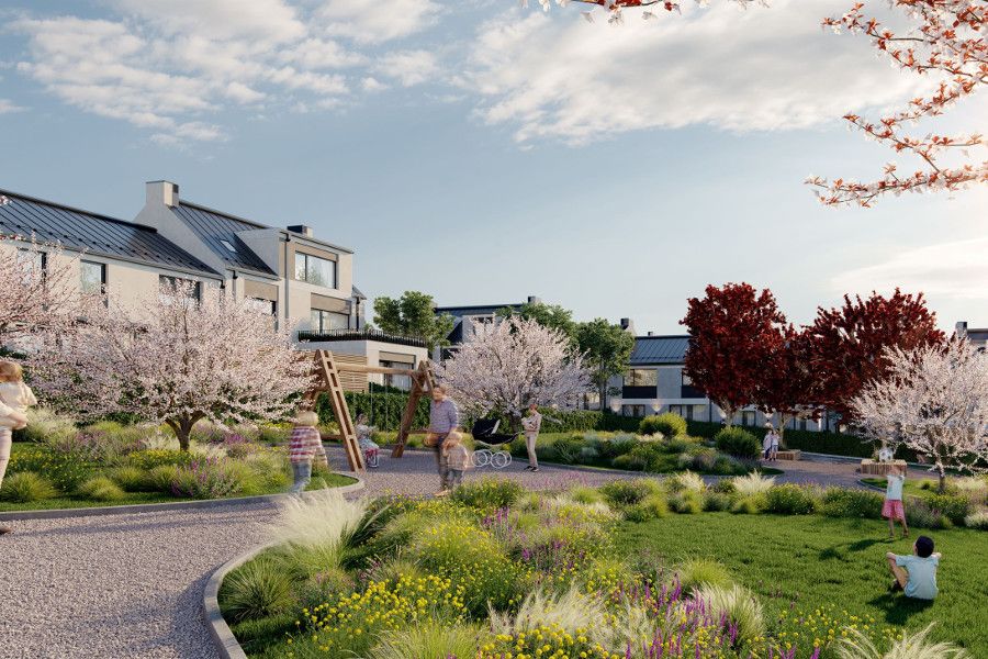 Ve Strančicích u Prahy vzniká nová rezidenční čtvrť East Gardens