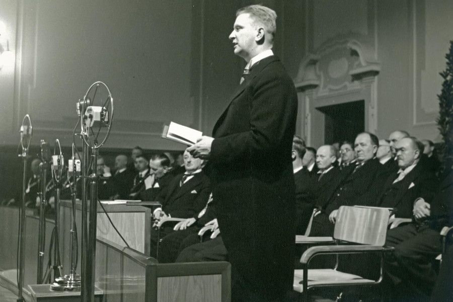 VUT po více než 70 letech vrátilo čestný doktorát Janu Antonínu Baťovi