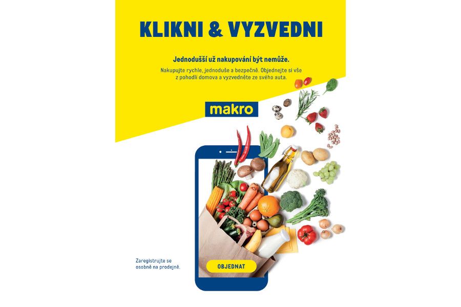 MAKRO spouští službu Klikni a vyzvedni