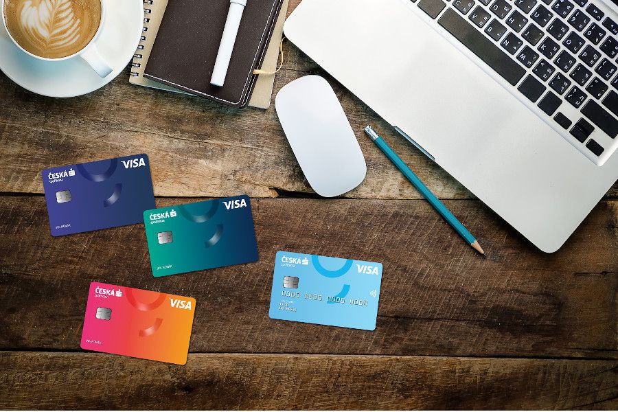 Česká spořitelna připravila pro klienty nový design platebních karet
