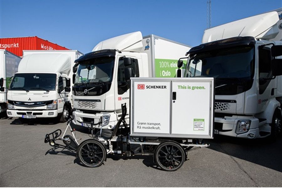 DB Schenker bude do konce roku 2021 doručovat ve všech městech v Norsku bez emisí CO2