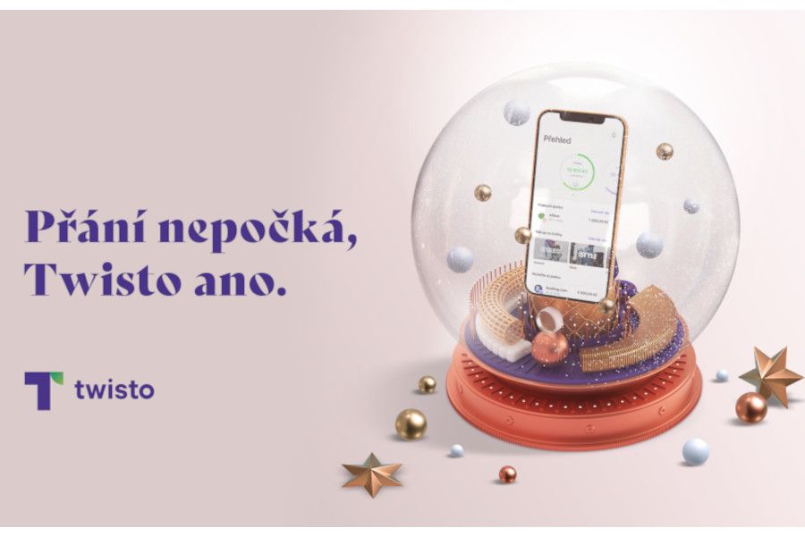 Přání nepočká, Twisto ano! Fintech odstartoval závěrečnou fázi vánoční kampaně