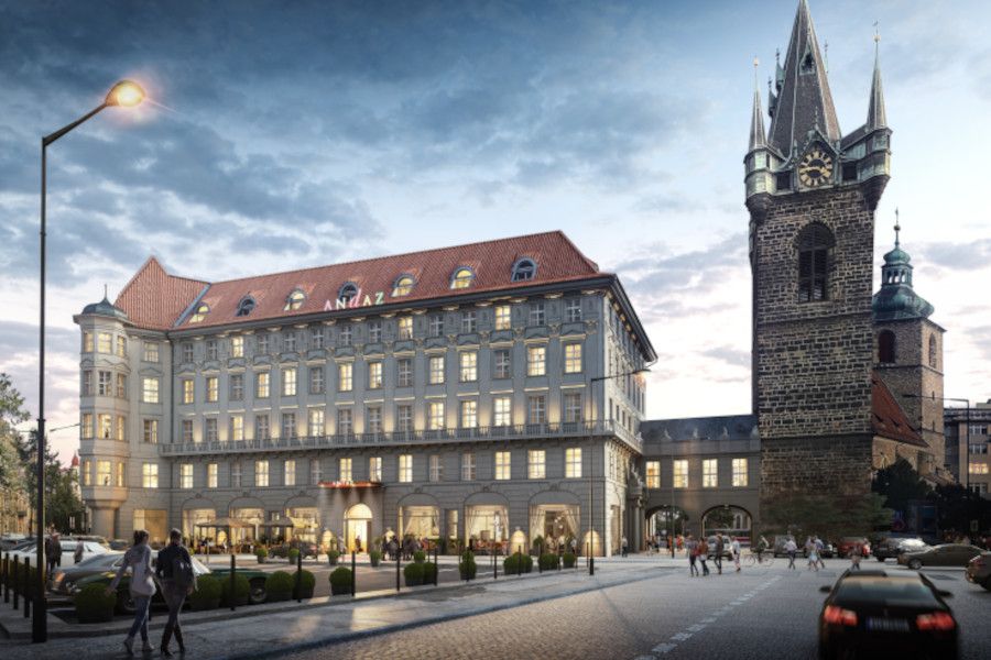 UBM zkolaudovala luxusní lifestylový hotel Andaz v centru Prahy