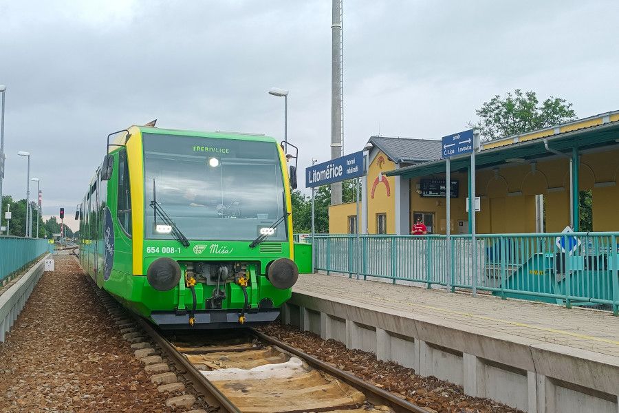 Mezi Lovosicemi a Litoměřicemi opět jezdí vlaky