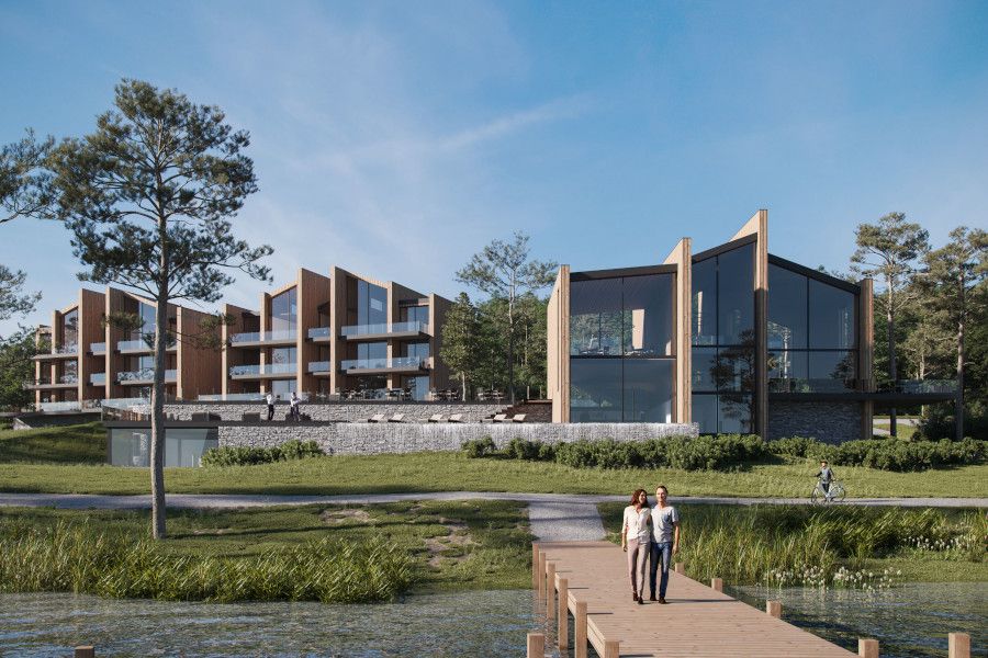 Na přehradě Lipno vznikne bydlení v symbióze s přírodou v režii fondu Nemomax a architektonického ateliéru ACREA