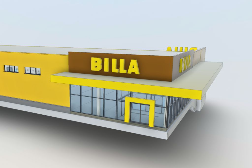 První ekologická celodřevěná prodejna BILLA vyrůstá ve Vracově na Hodonínsku
