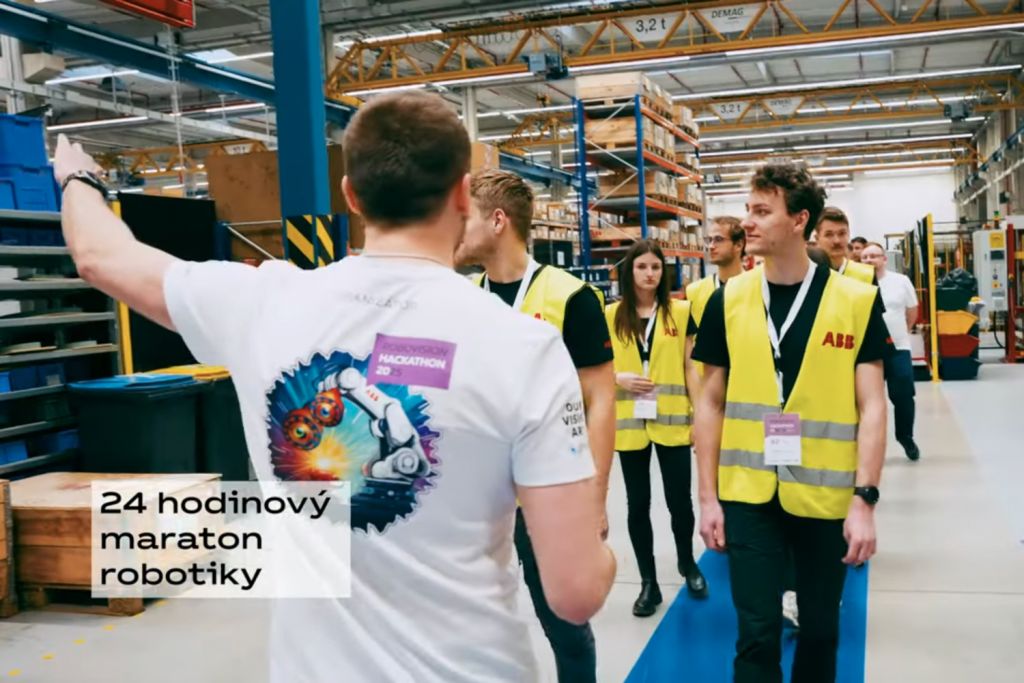 ABB, Smart View a Keyence otevřely studentům dveře do reálného světa robotiky na RoboVision Hackathonu