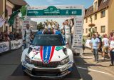 Posádka ŠKODA Kopecký/Dresler na Rally Hustopeče